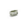 Insert HD, Raccordement à Sertir, mâle, 15 pin, 10A, Polycarbonate, 10A 